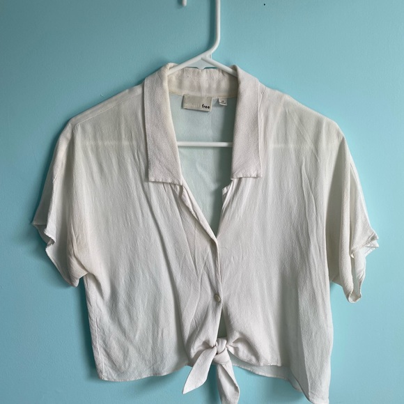 Wilfred Free Front-Tie Blouse - Picture 4 of 4